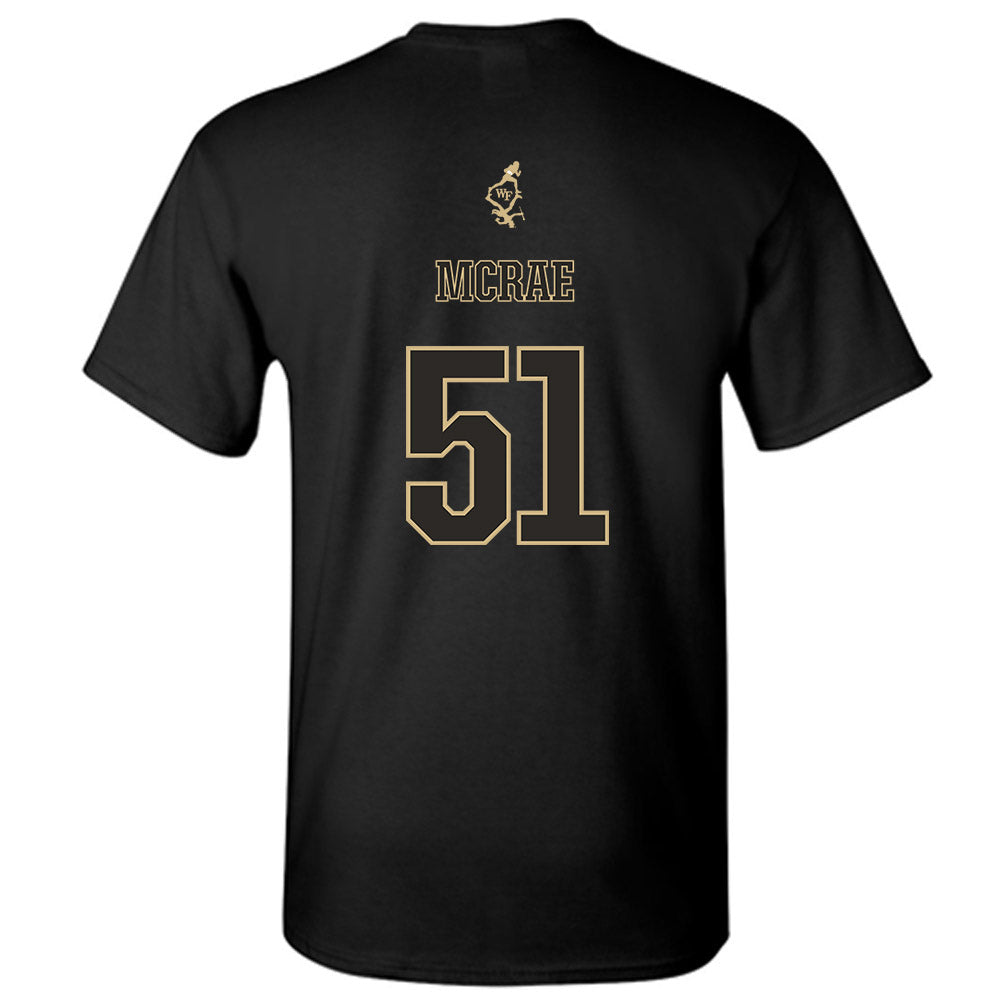 Wake Forest - NCAA Football : Devin McRae - T-Shirt-1