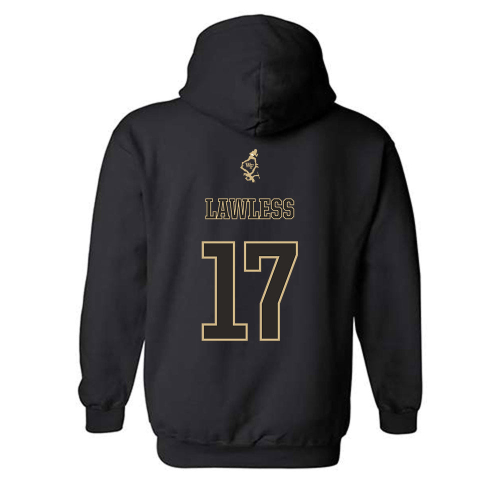 Wake Forest - NCAA Football : Grant Lawless - Hooded Sweatshirt-1