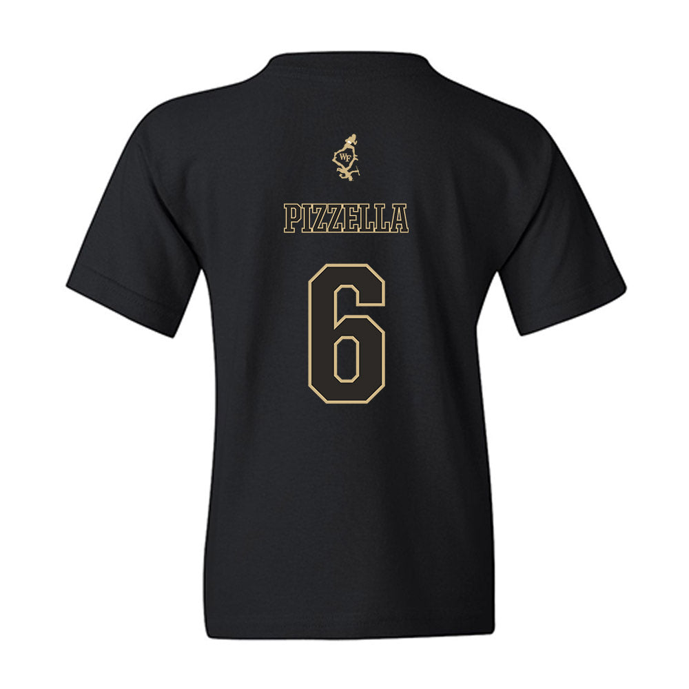 Wake Forest - NCAA Football : Steele Pizzella - Youth T-Shirt-1