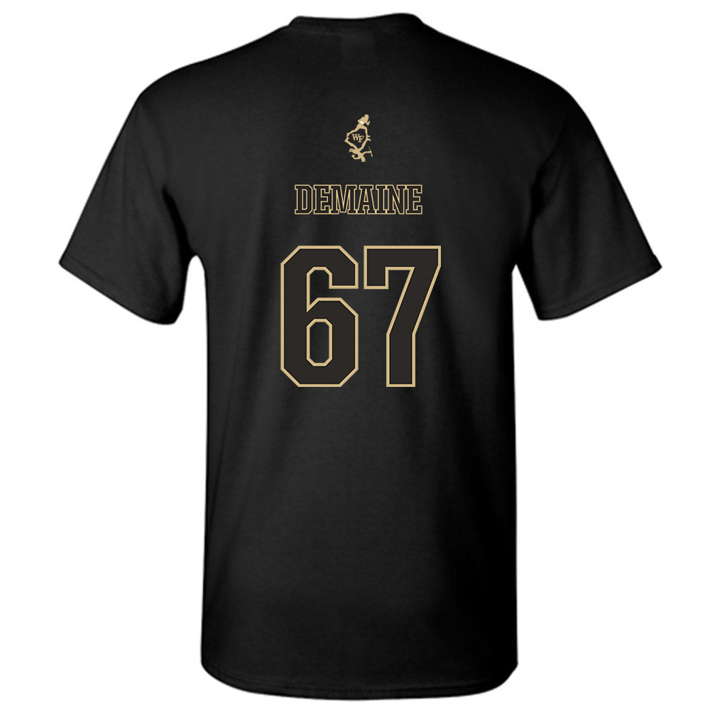 Wake Forest - NCAA Football : Elliot Demaine - T-Shirt-1