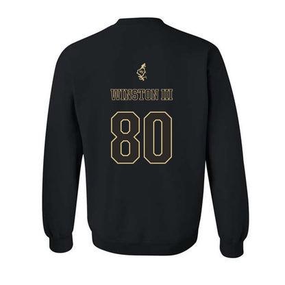 Wake Forest - NCAA Football : Braxton Winston III - Crewneck Sweatshirt-1