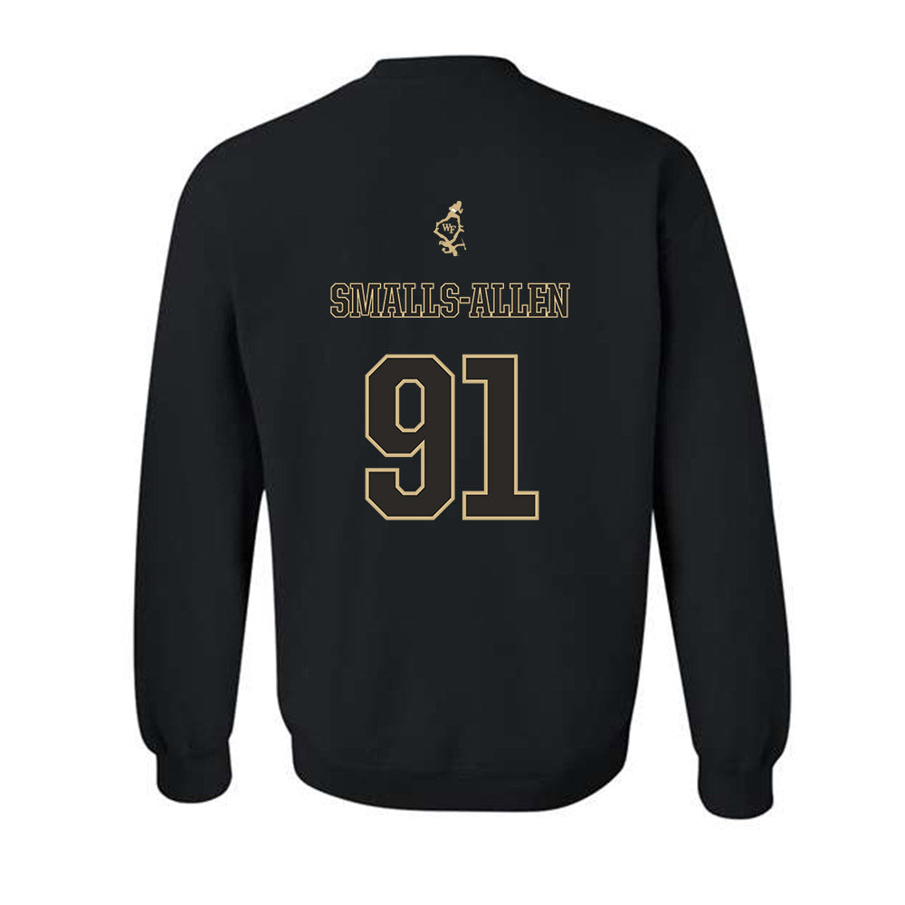 Wake Forest - NCAA Football : Lucas Smalls-Allen - Crewneck Sweatshirt-1
