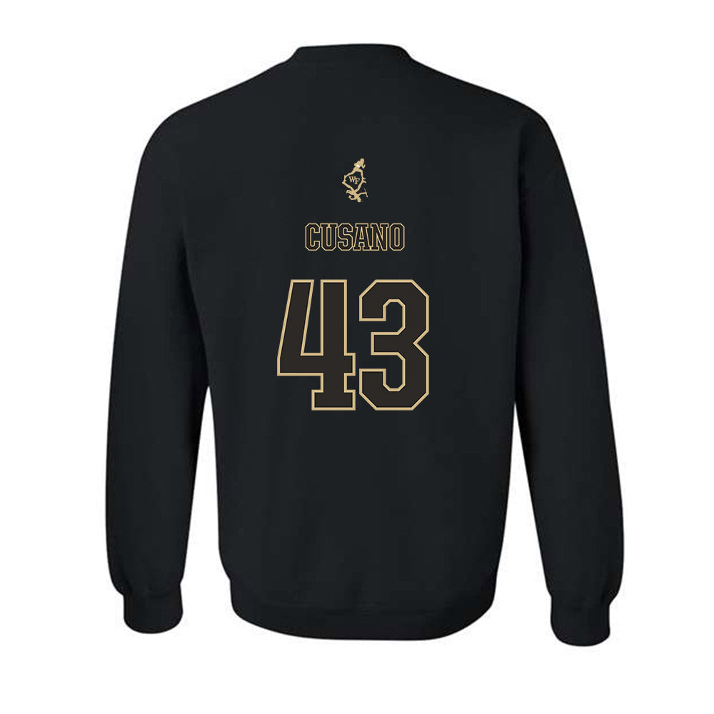 Wake Forest - NCAA Football : Frank Cusano - Crewneck Sweatshirt-1