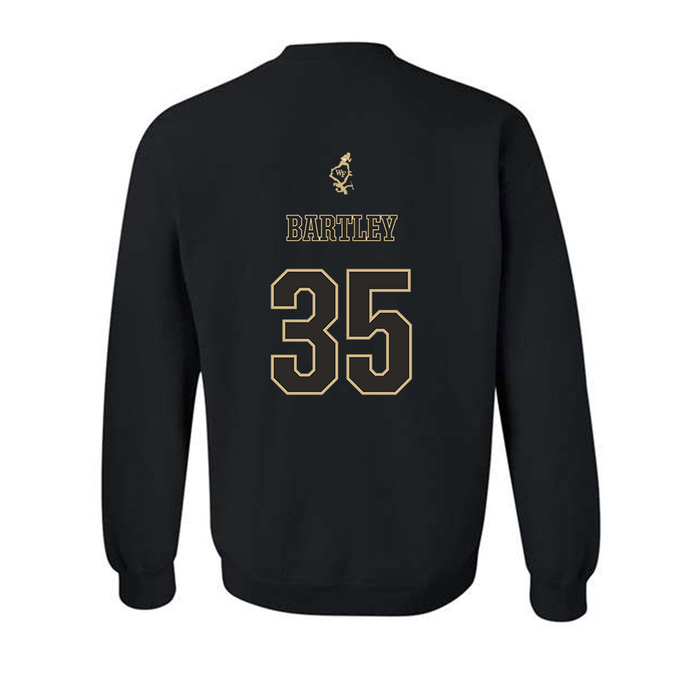 Wake Forest - NCAA Football : Koredell Bartley - Crewneck Sweatshirt-1