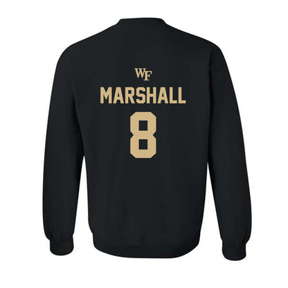 Wake Forest - NCAA Baseball : Brady Marshall - Sports Shersey Crewneck Sweatshirt-1