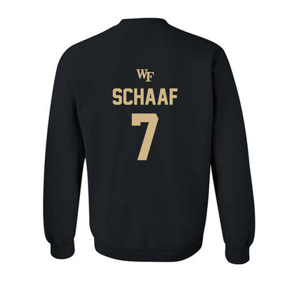 Wake Forest - NCAA Baseball : Blake Schaaf - Sports Shersey Crewneck Sweatshirt-1
