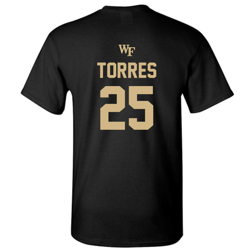 Wake Forest - NCAA Baseball : Boston Torres - Sports Shersey T-Shirt-1