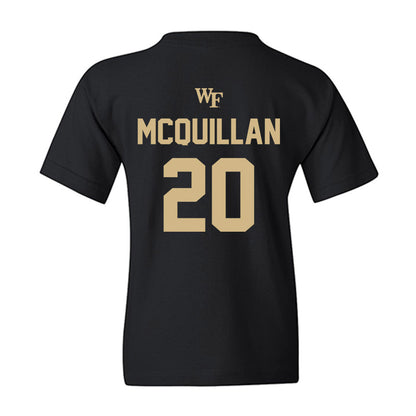 Wake Forest - NCAA Baseball : TJ McQuillan - Sports Shersey Youth T-Shirt-1