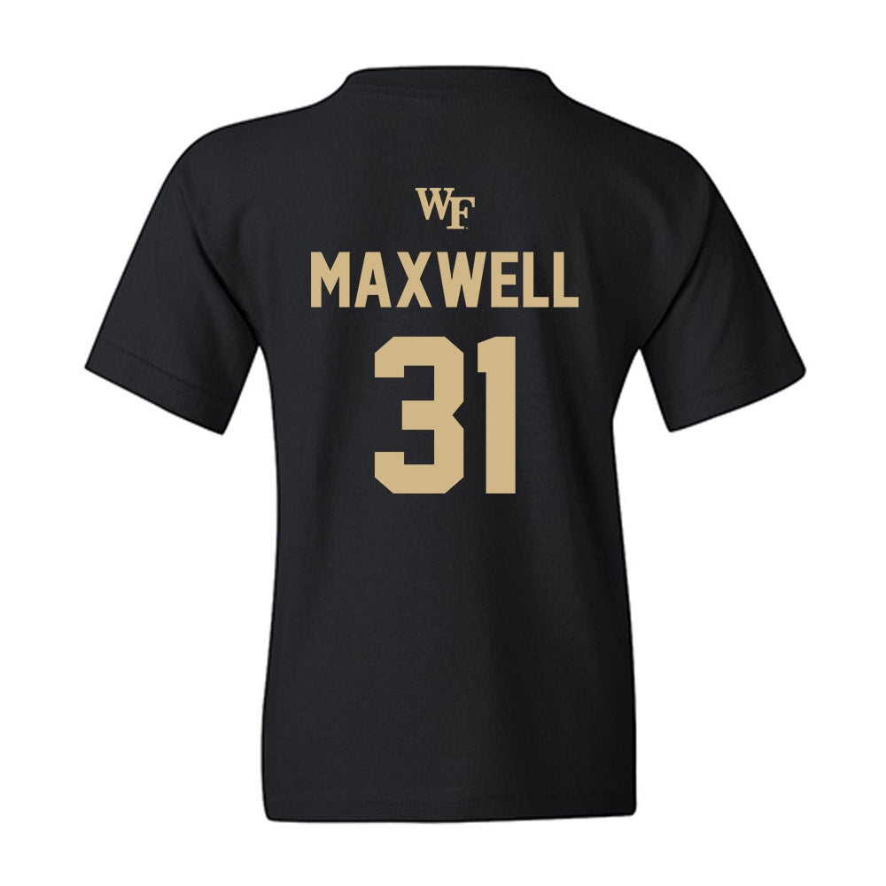 Wake Forest - NCAA Women's Soccer : Kylie Maxwell - Sports Shersey Youth T-Shirt-1