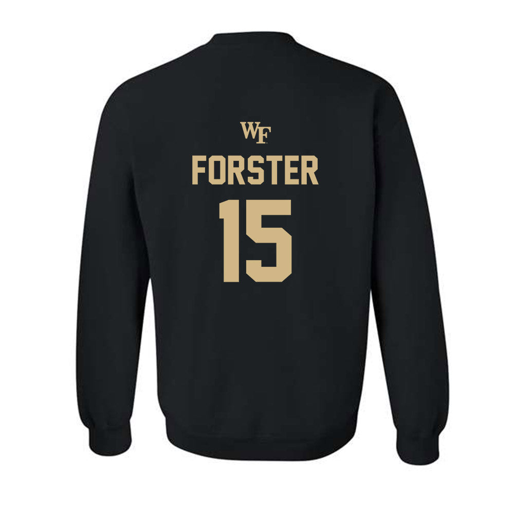 Wake Forest - NCAA Women's Soccer : Eva Forster - Sports Shersey Crewneck Sweatshirt-1