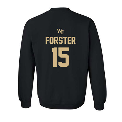 Wake Forest - NCAA Women's Soccer : Eva Forster - Sports Shersey Crewneck Sweatshirt-1