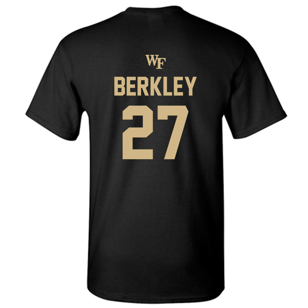Wake Forest - NCAA Men's Soccer : Copeland Berkley - Sports Shersey T-Shirt-1