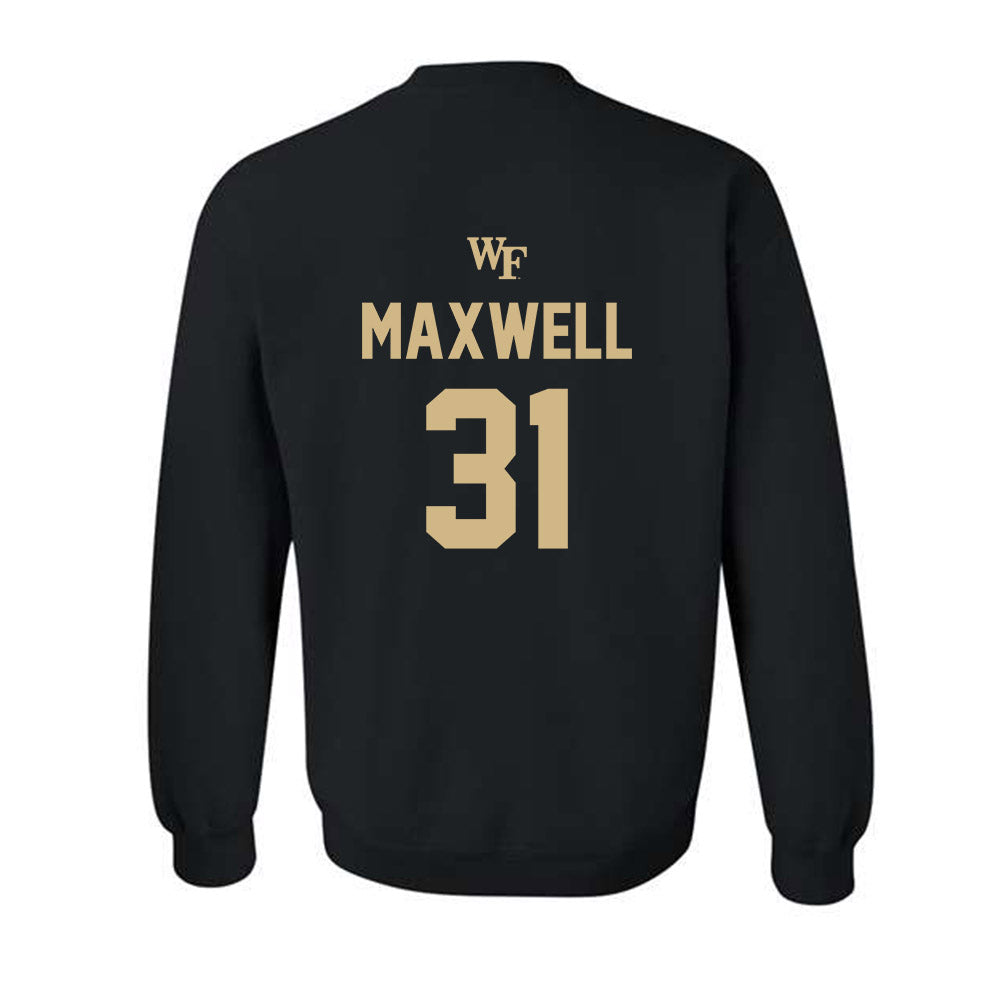 Wake Forest - NCAA Women's Soccer : Kylie Maxwell - Sports Shersey Crewneck Sweatshirt-1