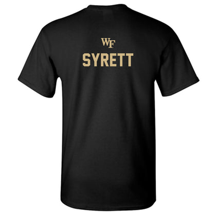 Wake Forest - NCAA Men's Soccer : Graham Syrett - Sports Shersey T-Shirt-1