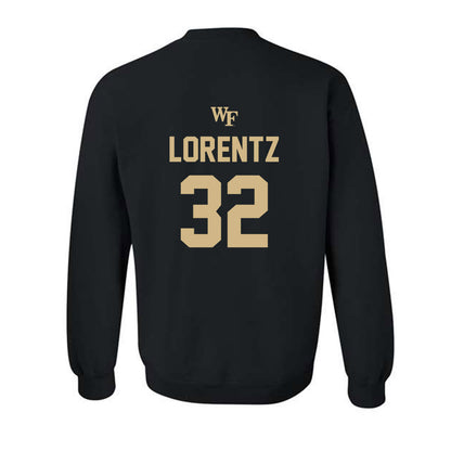 Wake Forest - NCAA Men's Soccer : Tate Lorentz - Sports Shersey Crewneck Sweatshirt-1