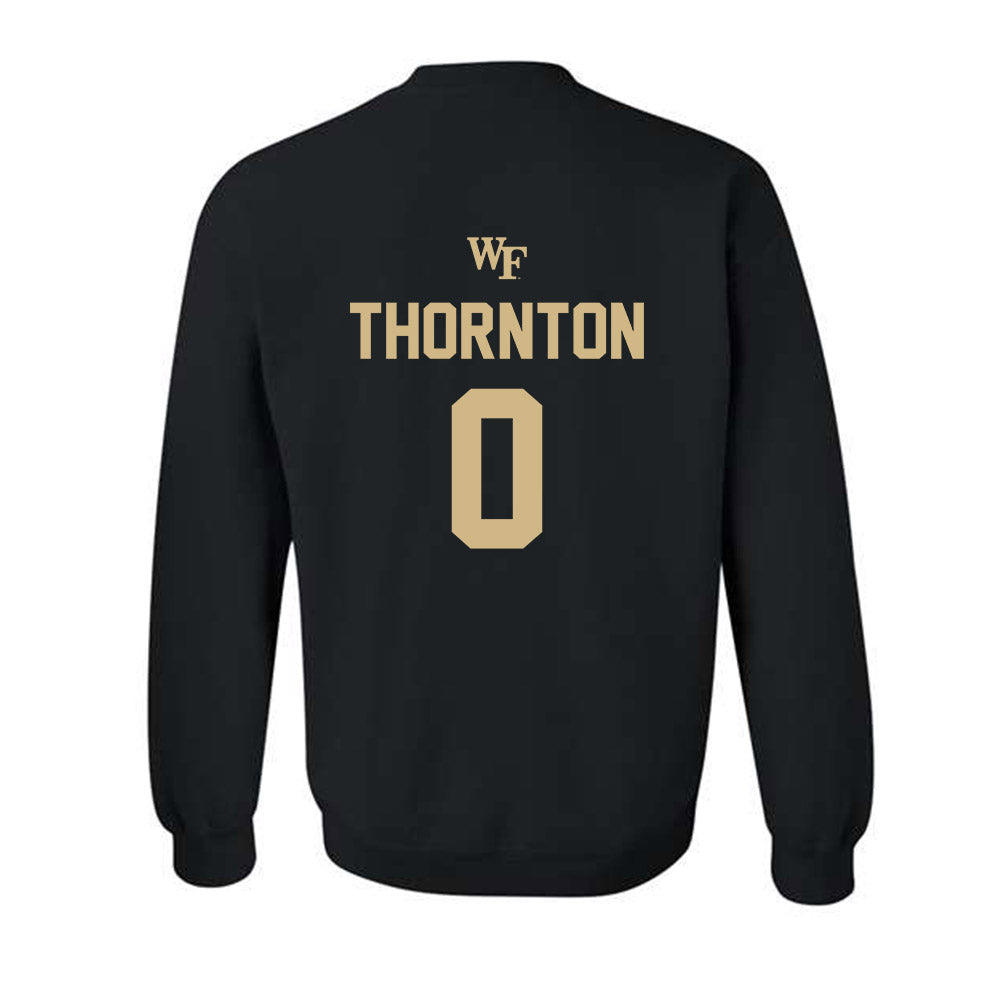Wake Forest - NCAA Women's Soccer : Lizzie Thornton - Sports Shersey Crewneck Sweatshirt-1