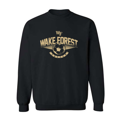 Wake Forest - NCAA Men's Soccer : David Nguema - Sports Shersey Crewneck Sweatshirt-0