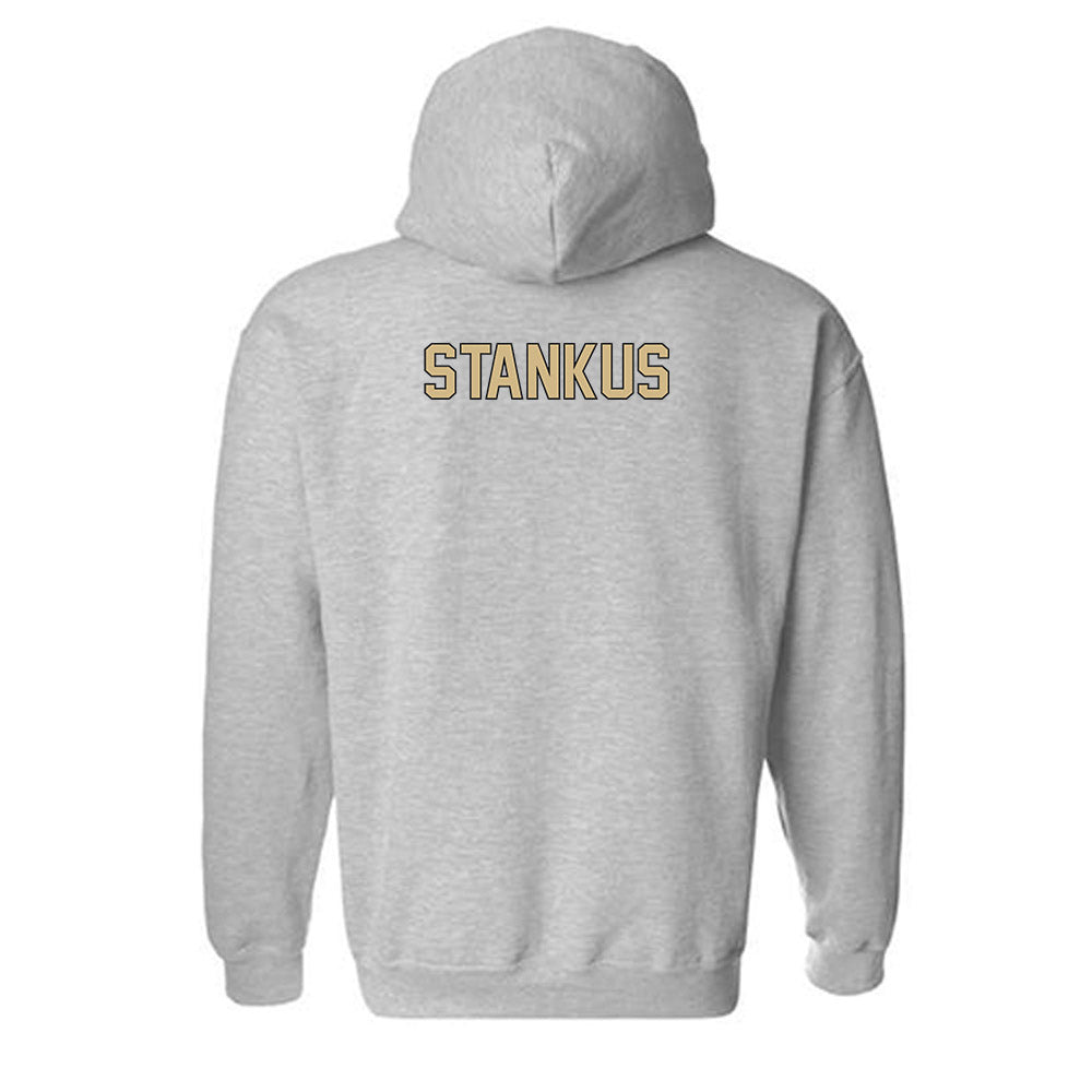 Wake Forest - NCAA Women's Track & Field : Abby Stankus - Fashion Shersey Hooded Sweatshirt-1