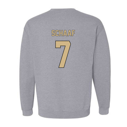 Wake Forest - NCAA Baseball : Blake Schaaf - Fashion Shersey Crewneck Sweatshirt-1