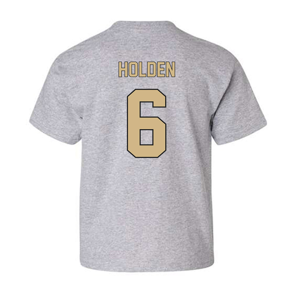 Wake Forest - NCAA Baseball : Will Holden - Fashion Shersey Youth T-Shirt-1