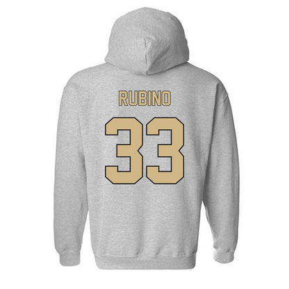 Wake Forest - NCAA Baseball : Nick Rubino - Fashion Shersey Hooded Sweatshirt-1