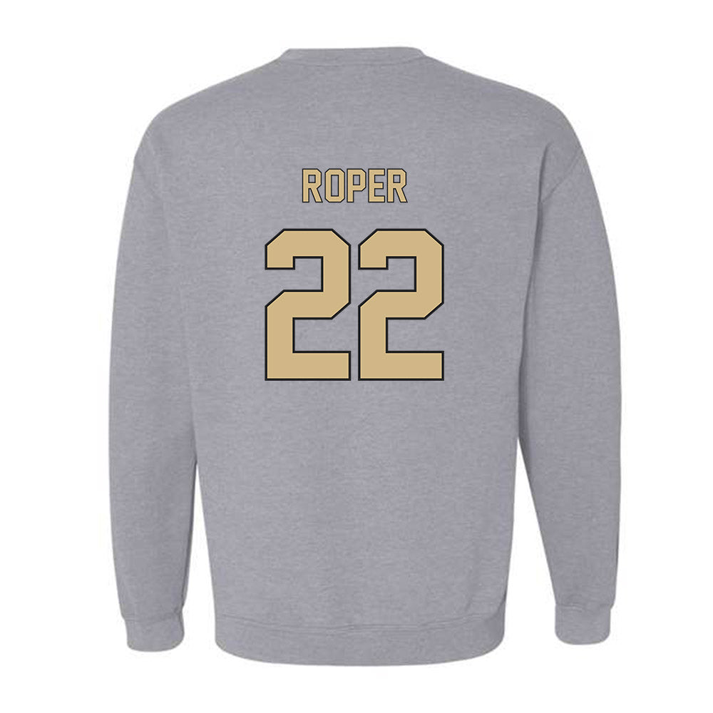 Wake Forest - NCAA Baseball : Jackson Roper - Fashion Shersey Crewneck Sweatshirt-1