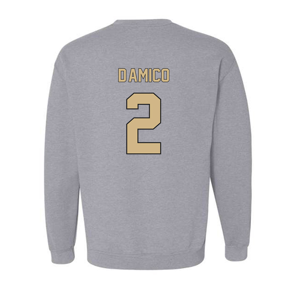 Wake Forest - NCAA Baseball : Logan D'Amico - Fashion Shersey Crewneck Sweatshirt-1