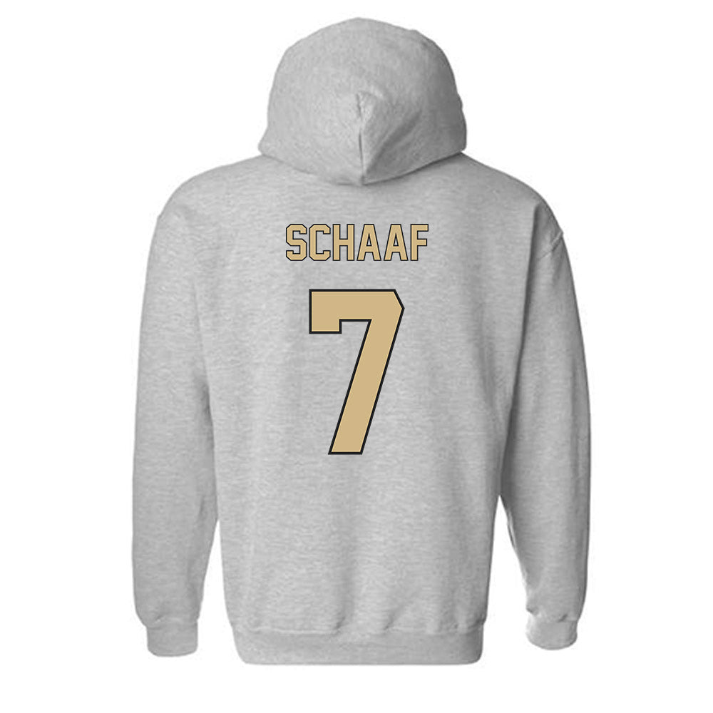 Wake Forest - NCAA Baseball : Blake Schaaf - Fashion Shersey Hooded Sweatshirt-1
