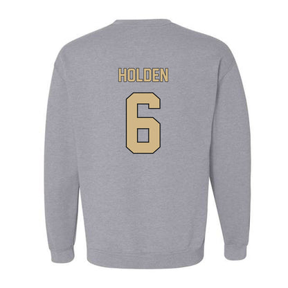Wake Forest - NCAA Baseball : Will Holden - Fashion Shersey Crewneck Sweatshirt-1