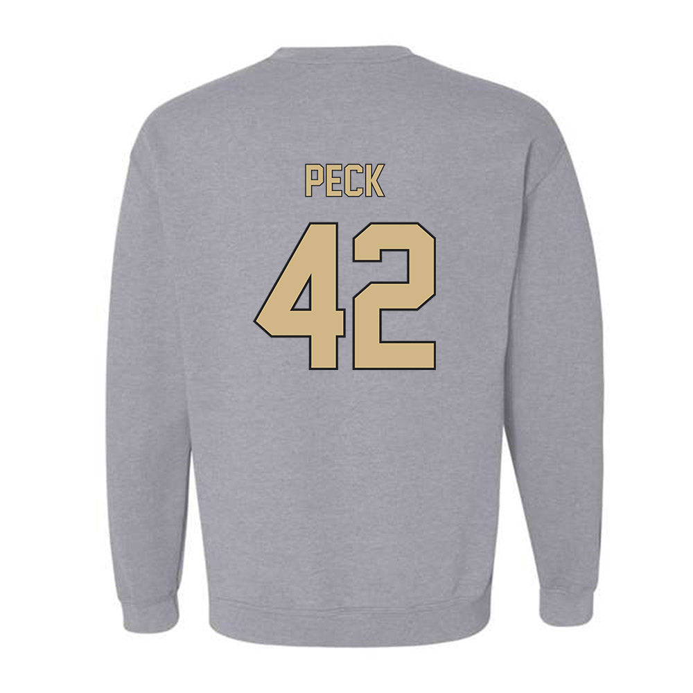 Wake Forest - NCAA Baseball : Alexander Peck - Fashion Shersey Crewneck Sweatshirt-1