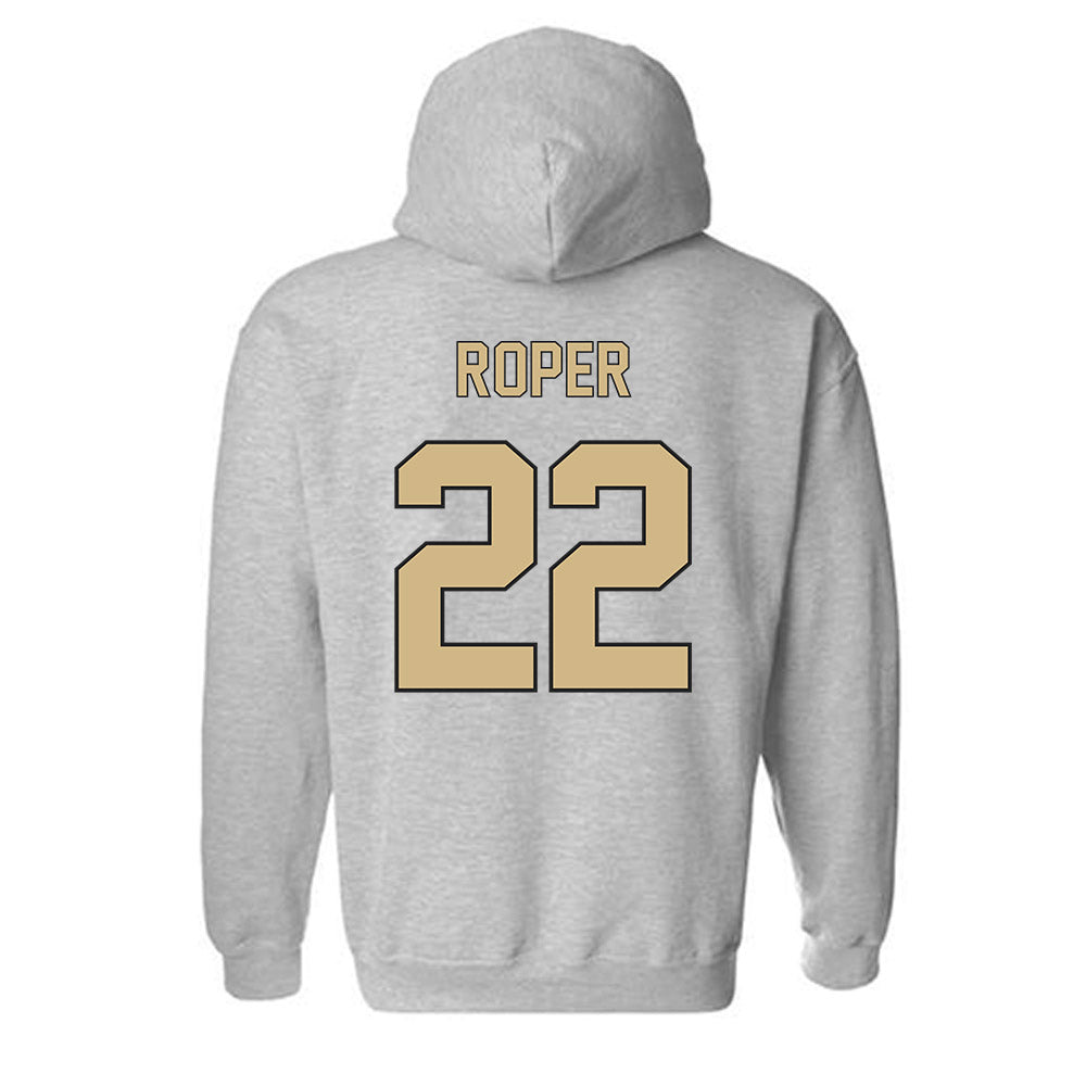 Wake Forest - NCAA Baseball : Jackson Roper - Fashion Shersey Hooded Sweatshirt-1