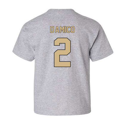 Wake Forest - NCAA Baseball : Logan D'Amico - Fashion Shersey Youth T-Shirt-1