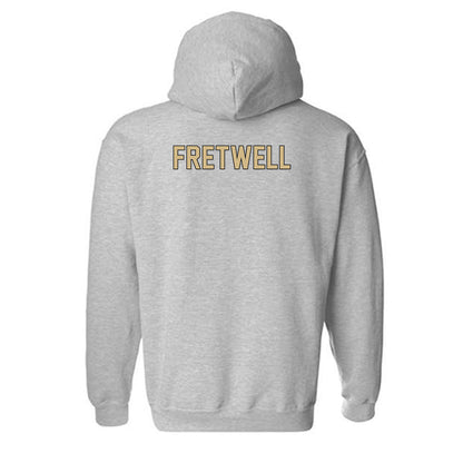 Wake Forest - NCAA Men's Cross Country : Bear Fretwell - Fashion Shersey Hooded Sweatshirt-1
