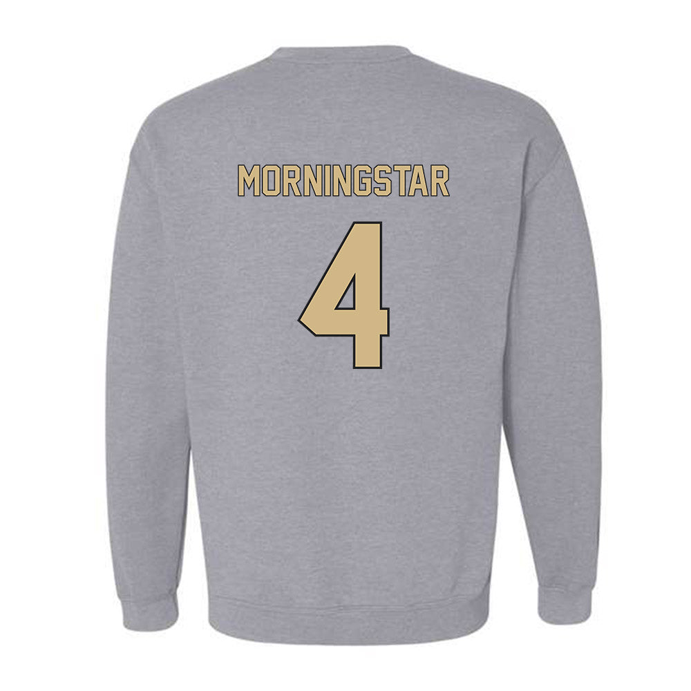 Wake Forest - NCAA Baseball : Blake Morningstar - Fashion Shersey Crewneck Sweatshirt-1
