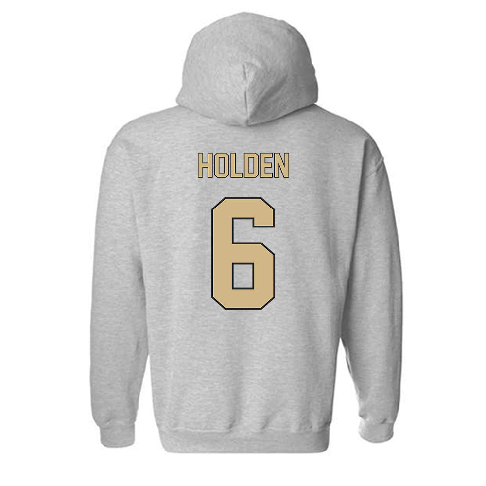 Wake Forest - NCAA Baseball : Will Holden - Fashion Shersey Hooded Sweatshirt-1