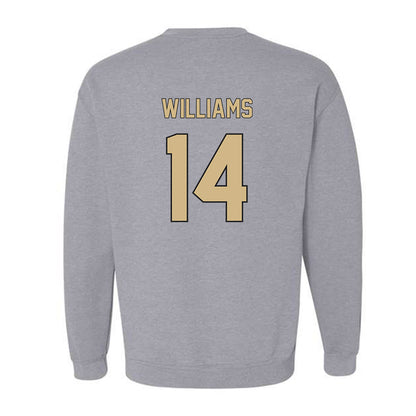 Wake Forest - NCAA Baseball : Javar Williams - Fashion Shersey Crewneck Sweatshirt-1