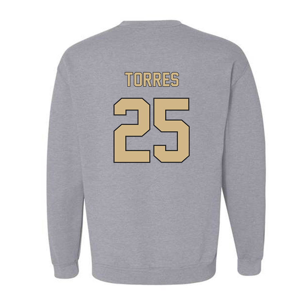 Wake Forest - NCAA Baseball : Boston Torres - Fashion Shersey Crewneck Sweatshirt-1