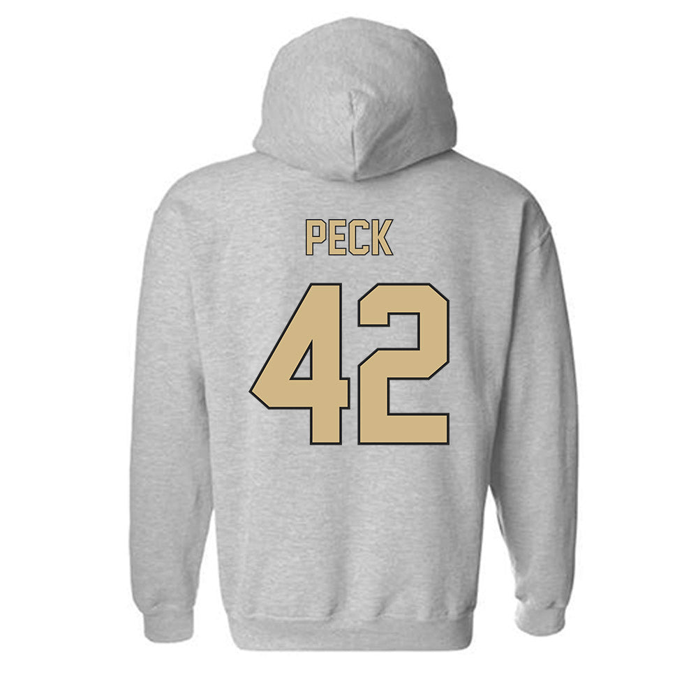 Wake Forest - NCAA Baseball : Alexander Peck - Fashion Shersey Hooded Sweatshirt-1