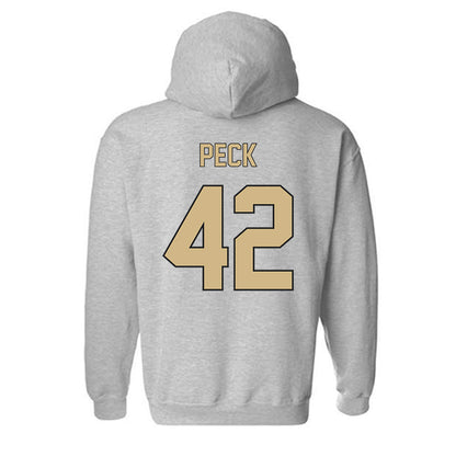 Wake Forest - NCAA Baseball : Alexander Peck - Fashion Shersey Hooded Sweatshirt-1
