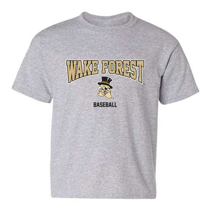Wake Forest - NCAA Baseball : Logan D'Amico - Fashion Shersey Youth T-Shirt-0