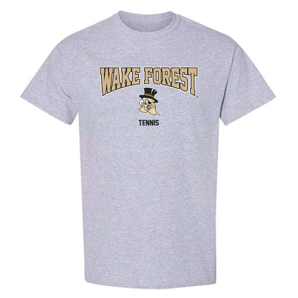 Wake Forest - NCAA Men's Tennis : Andrew Delgado - Fashion Shersey T-Shirt-0