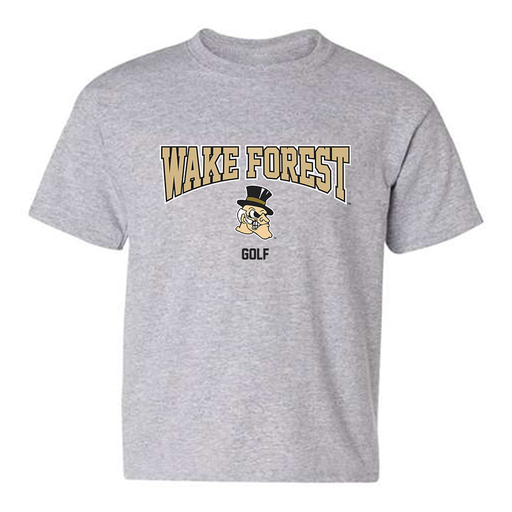 Wake Forest - NCAA Men's Golf : Sage Bradshaw - Fashion Shersey Youth T-Shirt-0