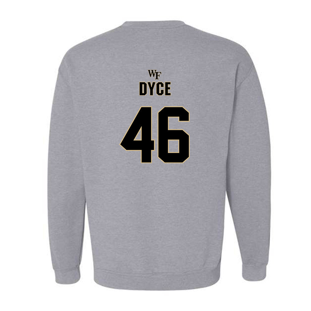 Wake Forest - NCAA Football : Deuce Dyce - Fashion Shersey Crewneck Sweatshirt-1