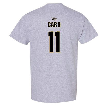 Wake Forest - NCAA Football : Nyquavion Carr - Fashion Shersey T-Shirt-1