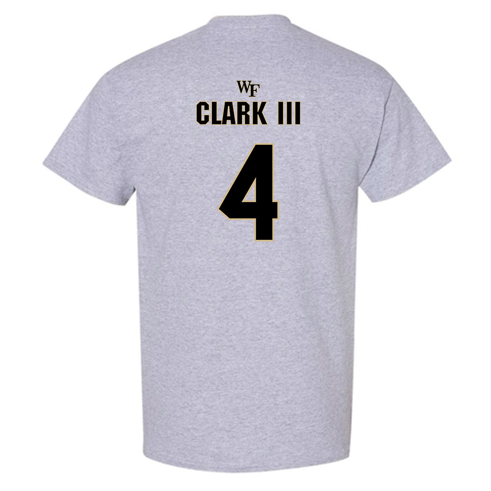 Wake Forest - NCAA Football : Ty Clark III - Fashion Shersey T-Shirt-1