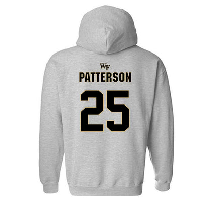 Wake Forest - NCAA Football : Josh Patterson - Fashion Shersey Hooded Sweatshirt-1