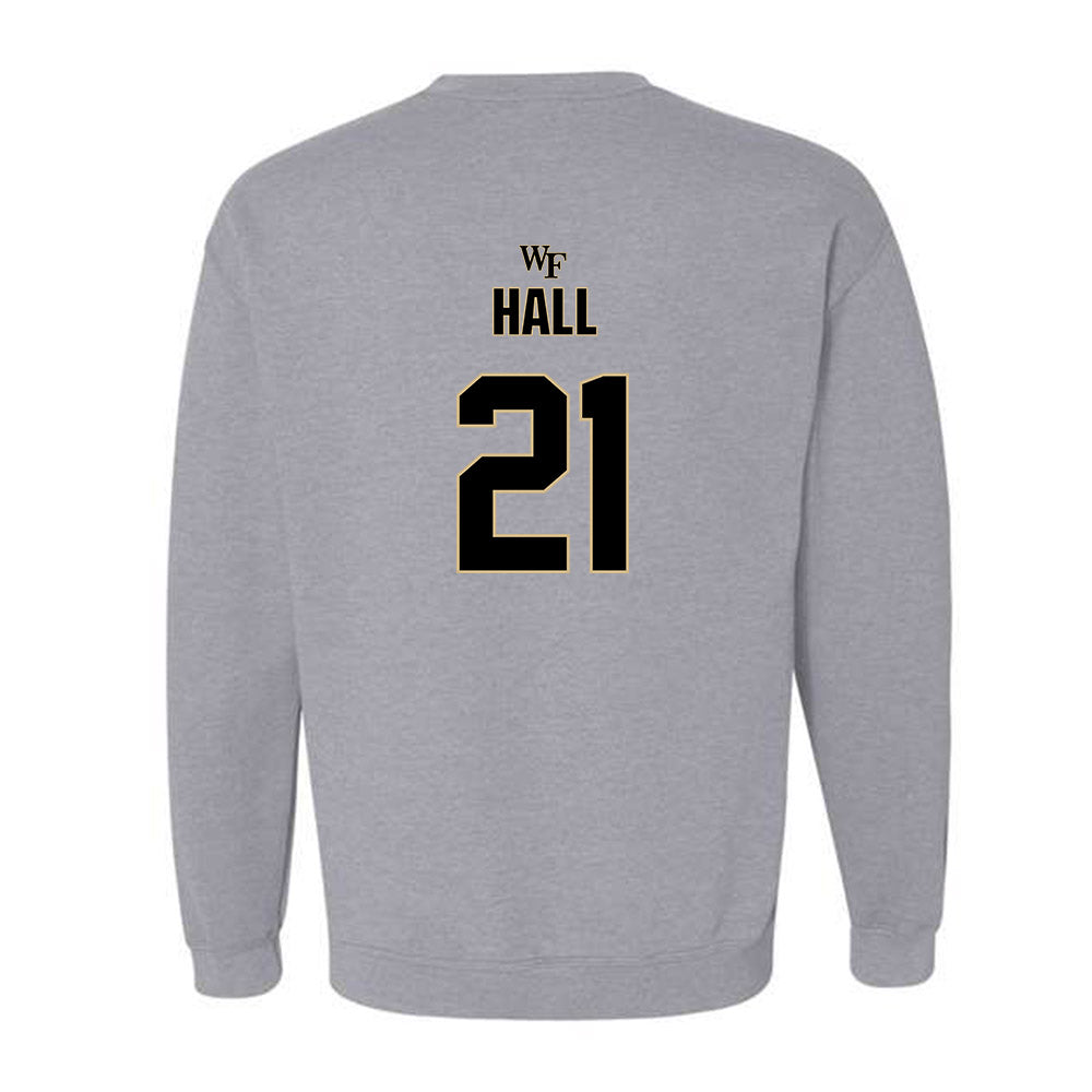 Wake Forest - NCAA Football : Aiden Hall - Fashion Shersey Crewneck Sweatshirt-1