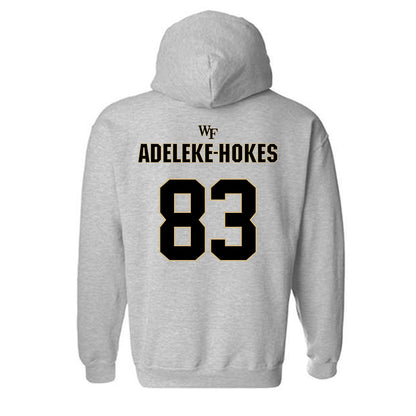 Wake Forest - NCAA Football : Kobe Adeleke-Hokes - Fashion Shersey Hooded Sweatshirt-1