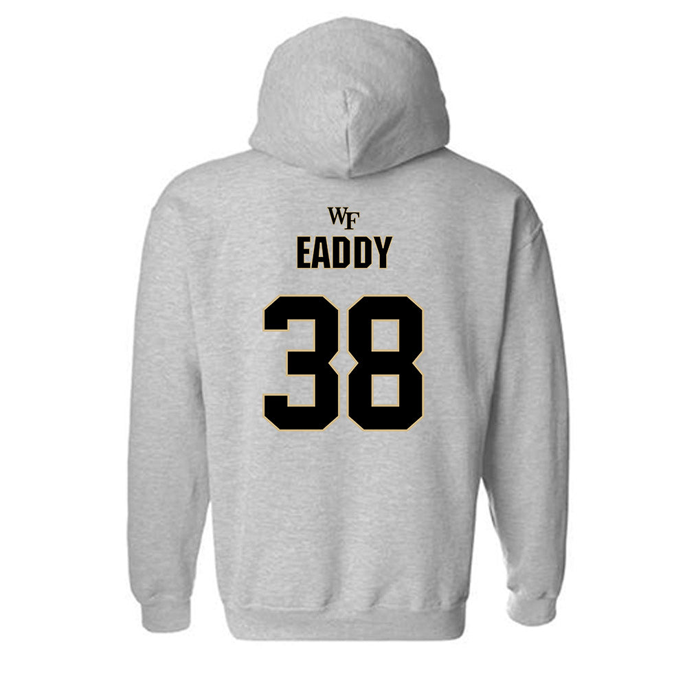 Wake Forest - NCAA Football : Somad Eaddy - Fashion Shersey Hooded Sweatshirt-1
