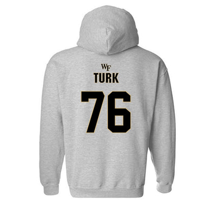 Wake Forest - NCAA Football : Fletcher Turk - Fashion Shersey Hooded Sweatshirt-1